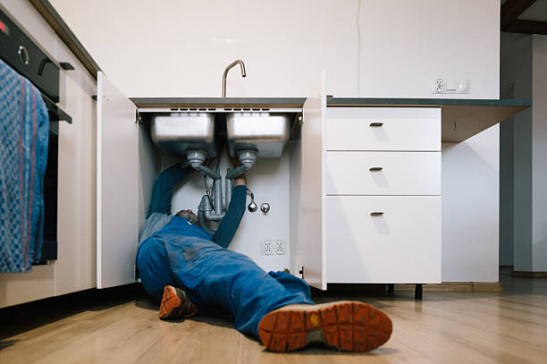 Professional Drain Cleaning technician working in Lincoln, AR
